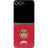 Ohio State University OSUBuckeyes Light Grey Galaxy Z Flip6 Skin